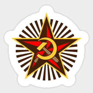 Communist symbol Sticker